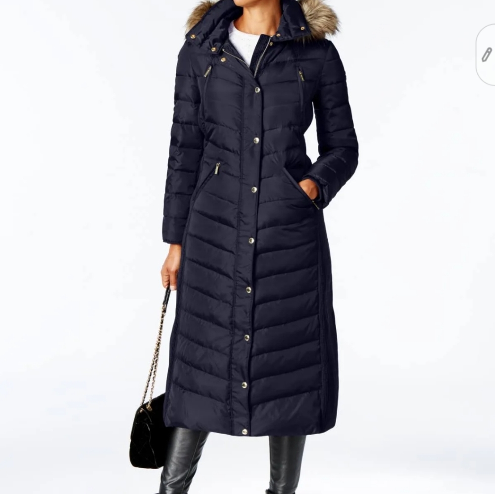 Michael Kors Hooded Down Parka - Picture 14 of 14